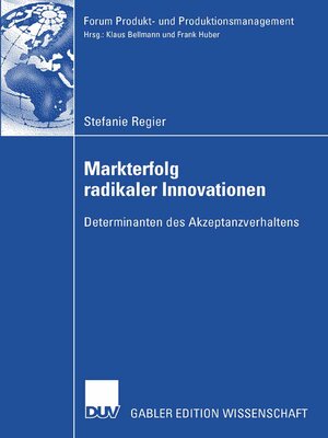 cover image of Markterfolg radikaler Innovationen